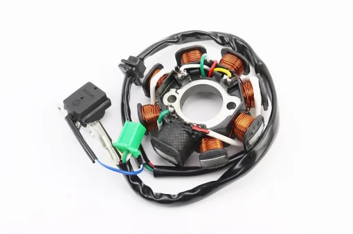 Статор магнето (генератора) (8 котушок роз'єм "мама 3+2") висота 28мм, 125-150сс 4Т, YQ-310305