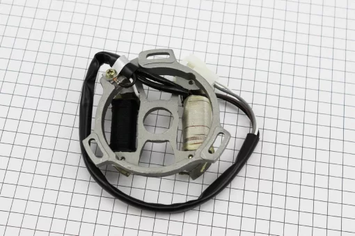 Статор магнето (генератора) (2 катушки разъём "папа 4"), 2Т-ЛАНЦЮГ, YQ-311152