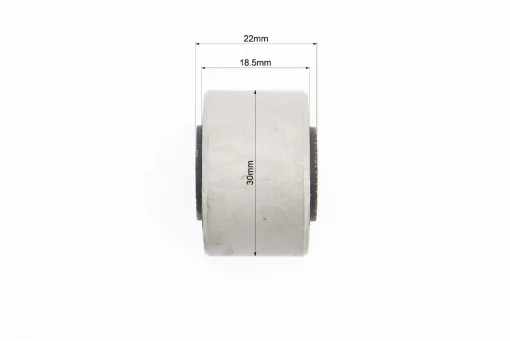 Сайлентблок двигуна d-30мм*L-22/18,5мм (всередині квадрат) Yamaha 90 STELS, 2Т-РЕМІНЬ, YQ-312216