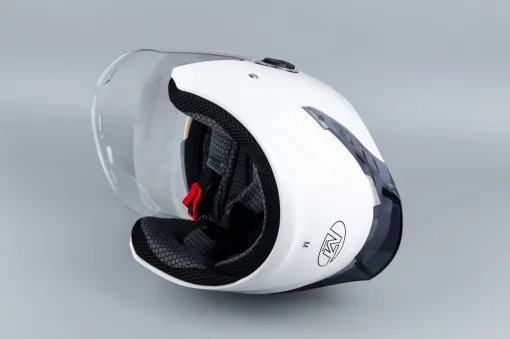 Шлем открытый с очками МТ 606 M, белый, ШОЛОМИ, YQ-360453