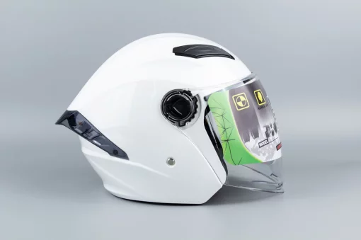 Шлем открытый с очками МТ 606 M, белый, ШОЛОМИ, YQ-360453