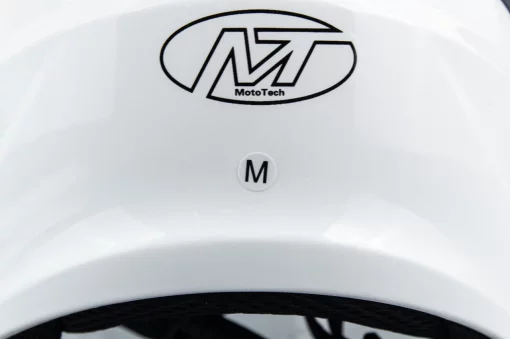 Шлем открытый с очками МТ 606 M, белый, ШОЛОМИ, YQ-360453