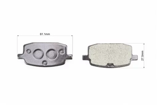 Тормозные колодки (дисковые) Yamaha JOG2/BWS/Axis/ARTISTIC/APRIO; Viper WIND; WUYANG-WY 50; LIFAN-LF 50; к-кт, WIND, YQ-339066