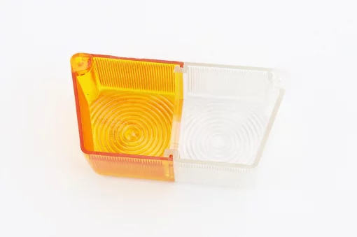 Стекло фонаря коляски переднее, бело-жёлтое, МТ, УРАЛ, К-750, YQ-341430