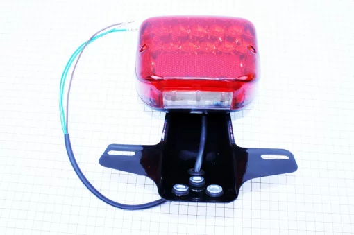 Ліхтар задній світлодіодний (прямокутний), ЗЧ-МОТО, YQ-321223