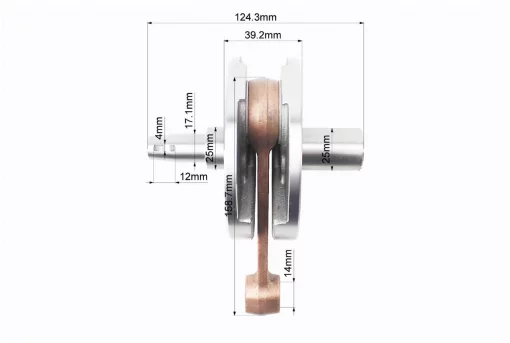 Коленвал лев./пр. (втулка) (Юпитер), ІЖ, YQ-342032