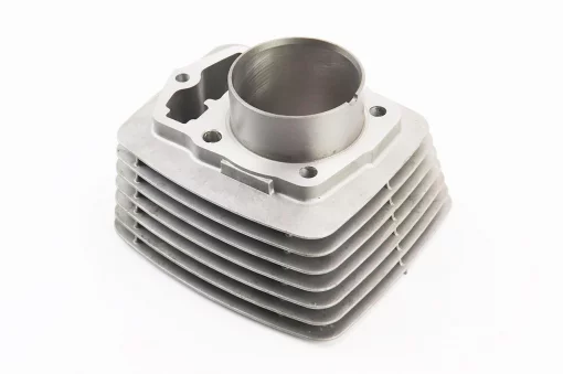 Цилиндр к-кт (цпг) CB200cc- 63,5мм (высота цилиндра 76/104мм) (палец 15мм), красная коробка (метал), CB125-300, YQ-356080