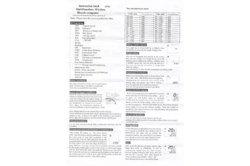 Велокомпьютер 22-функции, беспроводной, 1,9" дисплей с сенсорными кнопками управления, влагозащитный, чёрный YS-668С (без