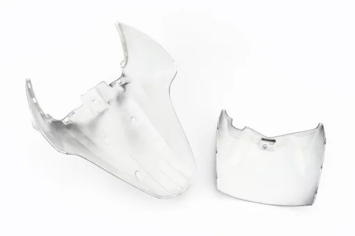 Honda LEAD AF-48 Пластик-крыло переднее (2части к-кт), чёрный тип 1, пластик-J, YQ-329103