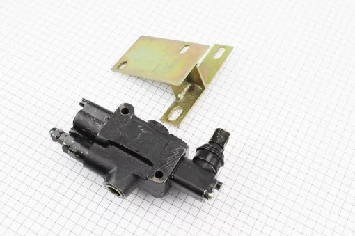 Распределитель гидравлический 1-секционный BDL-L40-MT+кронштейн, Мототрактор, YQ-608067