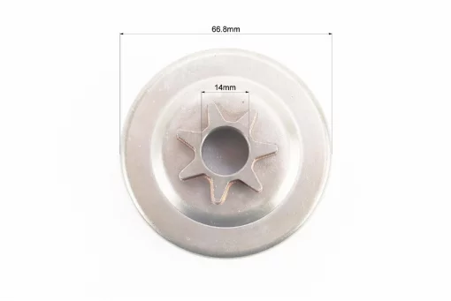 Тарелка сцепления "звезда" 325-7 Husqvarna-136/137/141/142/235/240/325, Partner-365, OLEO MAC 941, JONSERED, POULAN + подшипник,