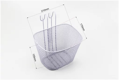 Кошик CHILD передній, з кріпл. на кермо, білий, ВЕЛОАКСЕСУАРИ, YQ-409352