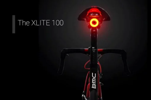 Ліхтар задній COB LED алюмінієвий, Li-ion 3.7V 400mAh зарядка від USB, датчик світла, Автоматичний СТОП-СИГНАЛ, вологозахисний