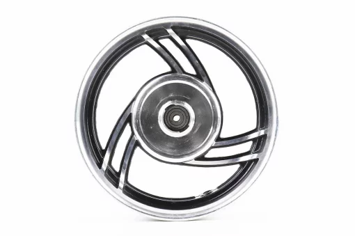 Диск передний литой MT2,15x10 d10мм (диск торм. 3 болта) "3 луча", чёрный, ДИСКИ, YQ-306093