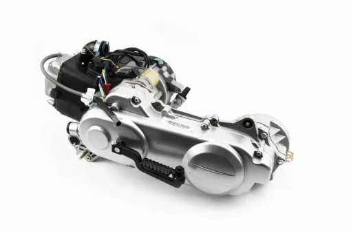 Двигатель скутерный в сборе 4Т-80куб (короткий вариатор, короткий вал), ДВИГУН, YQ-307030