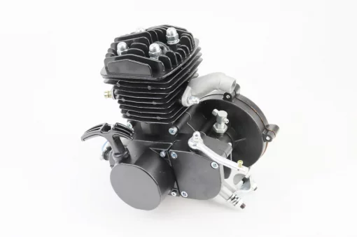 Двигатель велосипедный 2Т с ручным стартером+комплект для установки, чёрный, вело-МОТОР, YQ-307031