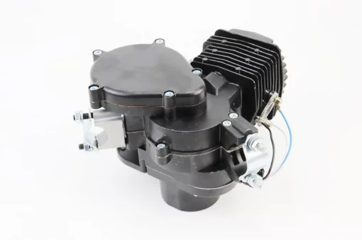 Двигатель велосипедный 2Т с ручным стартером+комплект для установки, чёрный, вело-МОТОР, YQ-307031