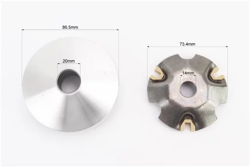 Варіатор передній к-кт Honda DIO50 AF27, YQ-308046