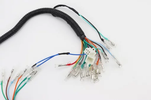 Проводка центральна (без тахометра) 2фішки біля керма тип 5 (див. фото), DELTA, YQ-357090