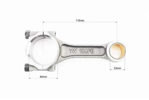 Шатун (D-45мм, d-23мм, L-116мм) 188F, D178/186F, YQ-602817