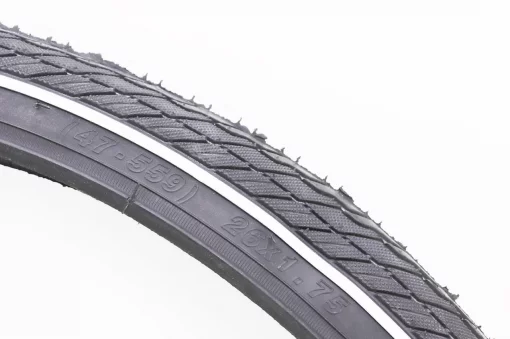 Шина 26"х1,75 (47-559) дорожная с белой полосой SY-1187, ВЕЛОШИНИ, YQ-402917