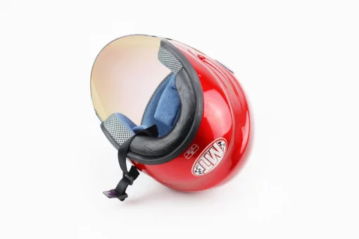 Шлем открытый HF-210 M, красный, ШОЛОМИ, YQ-330585