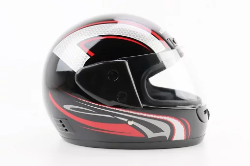 Шолом інтеграл HF-101 S, чорно-червоний Q233-R, ШОЛОМИ, YQ-330871