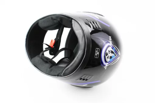 Шлем интеграл HF-101 М, чёрно-синий Q233-BL, ШОЛОМИ, YQ-330874