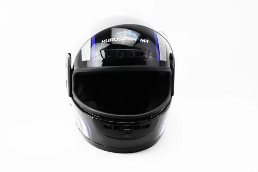 Шлем интеграл HF-101 М, чёрно-синий Q233-BL, ШОЛОМИ, YQ-330874