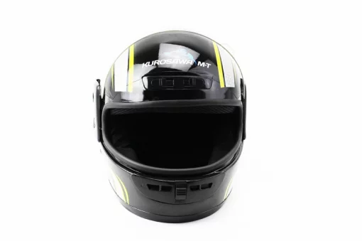 Шлем интеграл HF-101 M, чёрно-салатовый Q233-Y, ШОЛОМИ, YQ-330877