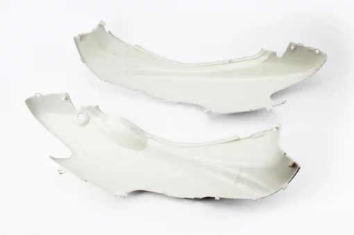 Honda DIO AF-34/35 Пластик-верхний боковой лев+прав к-кт 2шт, серый, пластик-J, YQ-329643