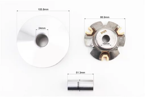Вариатор передний в сборе+втулка, 125-150сс 4Т, YQ-310034