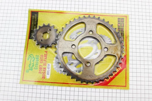 Звезды к-кт ZS125J-428H-41T+15T "калёная", Viper-125-150J, YQ-321920