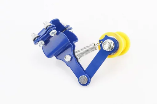 Натяжитель цепи приводной с роликом (универсальный) синий тип 2, ЗЧ-МОТО, YQ-337018