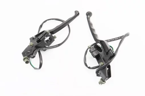 Важелі керма к-кт з кріпленням під дзеркало (М10 права-ліва) МОТО CG/CB, тип 3, ЗЧ-МОТО, YQ-354745