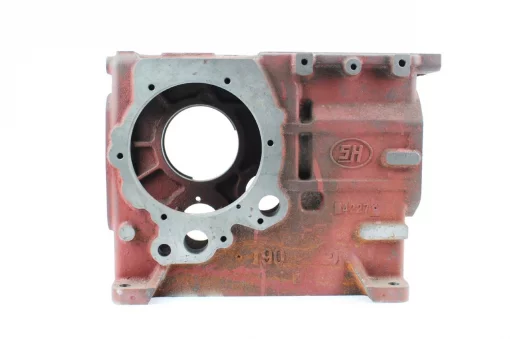 Блок двигуна, поршень 90мм або 92мм, кришка права 9отв., кришка ліва 6отв., R190N +гільза+шпильки 4шт, (можливий наліт),