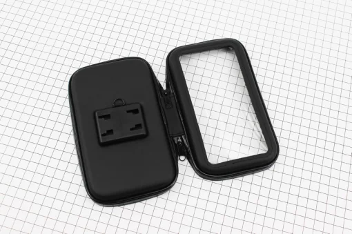 Держатель-чехол телефона (L) 155х85х30мм на руль, сенсорная плёнка, влагозащитный, быстросъёмный, регулируемый PH-01,