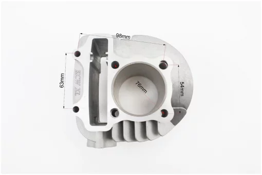 Циліндр к-кт (цпг) WH150 57,4мм (висота циліндра 68,7/89мм), (палець-15мм), (див. фото) розмірів), Тайвань, 125-150сс 4Т,