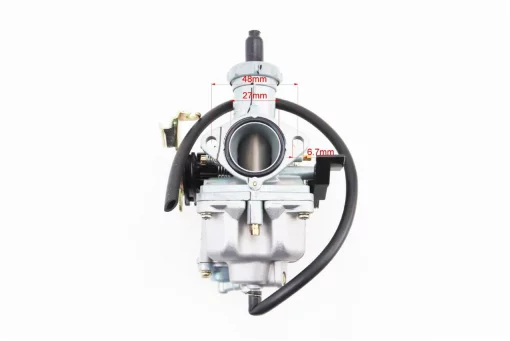 Карбюратор СВ/CG-150, d-27, дроссель ручной, с ускорительным насосом, (качественная ), Viper-125-150J, YQ-321650