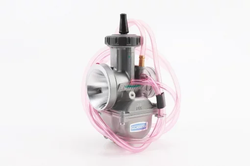 Карбюратор SPORT PWK 34, d-34мм з мех. заслінкою, сірий метал (якісна ), (у картонній упаковці), ЗЧ-МОТО, YQ-324707