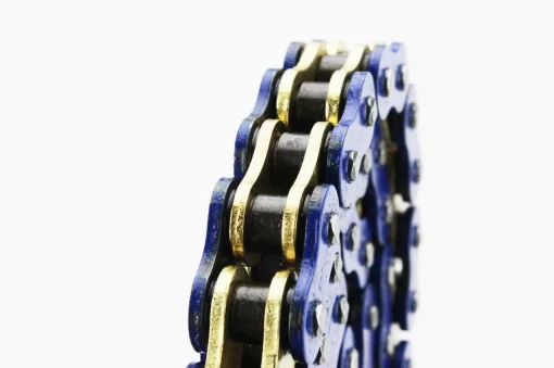 Ланцюг приводу колеса 520HVOx104L GOLD/BLUE (з сальниками), ІЖ, YQ-324872