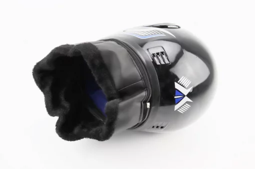 Шлем интеграл с воротом HK-221, чёрный с рисунком, ШОЛОМИ, YQ-360243