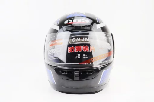 Шлем интеграл с воротом HK-221, чёрный с рисунком, ШОЛОМИ, YQ-360243