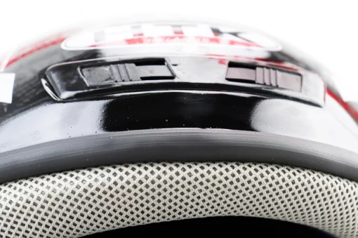 Шлем интеграл с воротом HK-221, чёрный с рисунком, ШОЛОМИ, YQ-360243