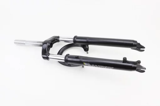 Вилка 26 "амортизаційна, з різьбою 1-1/8" (28,6мм), шток 190мм, з ходом 60мм, V/Disk-brake, чорна ES-226, ВЕЛОЗАПЧАСТИНИ,