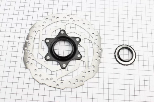 Гальмівний диск 160мм, кріпл. Center Lock, SM-RT10, ВЕЛОЗАПЧАСТИНИ, YQ-404188