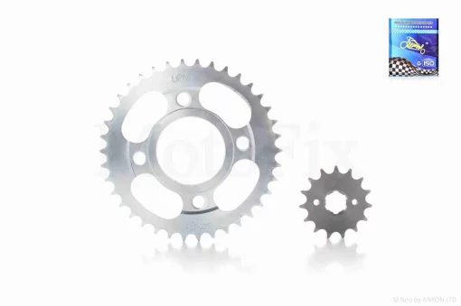 Звезды трансмиссии пара CG125 428-15/38 "LIPAI", QT-000053