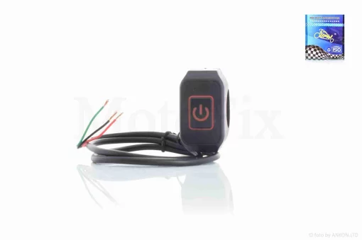 Блок кнопок керма TTR 125, ATV пуск "LIPAI" (червона кнопка), QT-002128