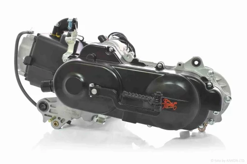 Двигун GY6 80cc 40cm, під два амортизатори, 110 колодка "LIPAI" (1P47QMD), QT-003878