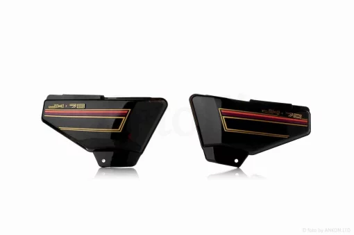 Пластик Alpha боковая пара на бардачок "LIPAI" (черная), QT-008682